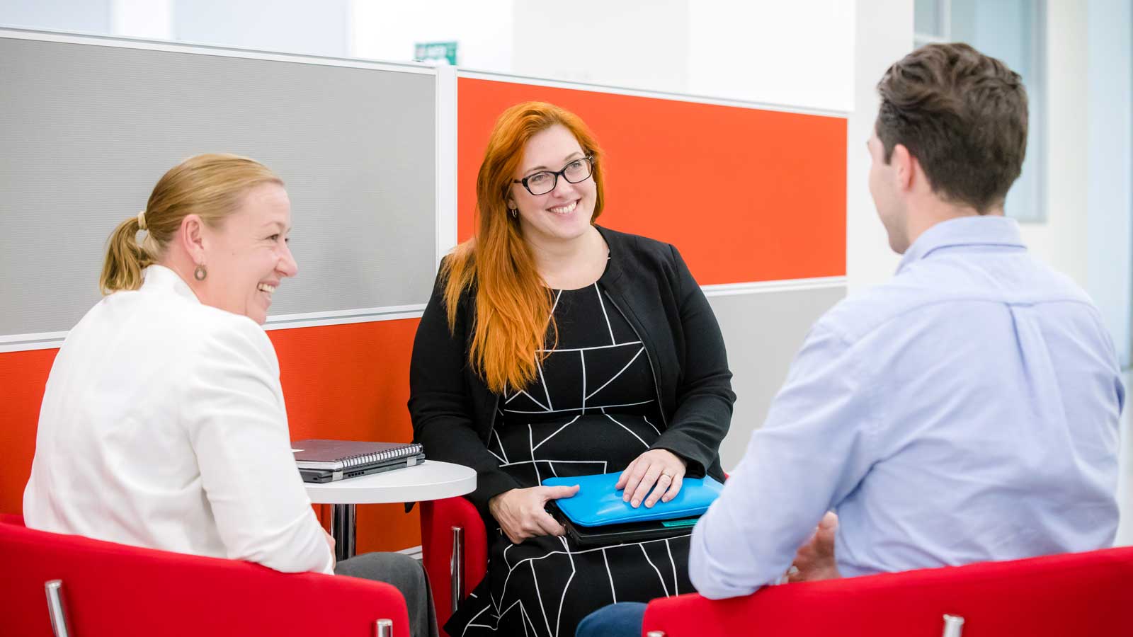 CSL Behring employees meeting in Marburg, Germany